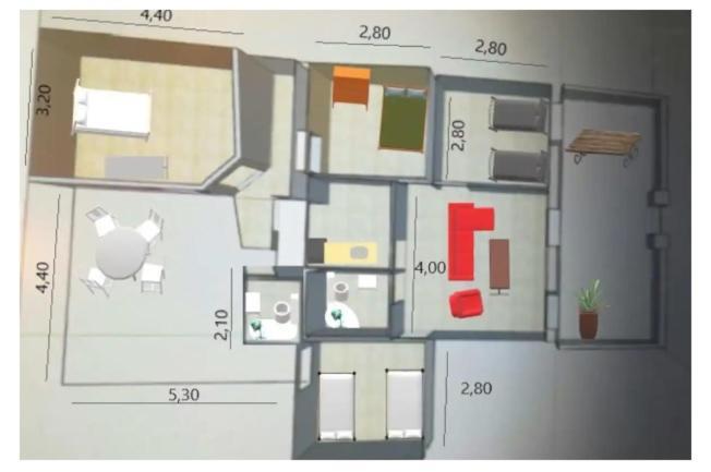 Casa Familiar Patio Y 2 Banos Con Aire Acondicionado Apartment Malaga Exterior photo